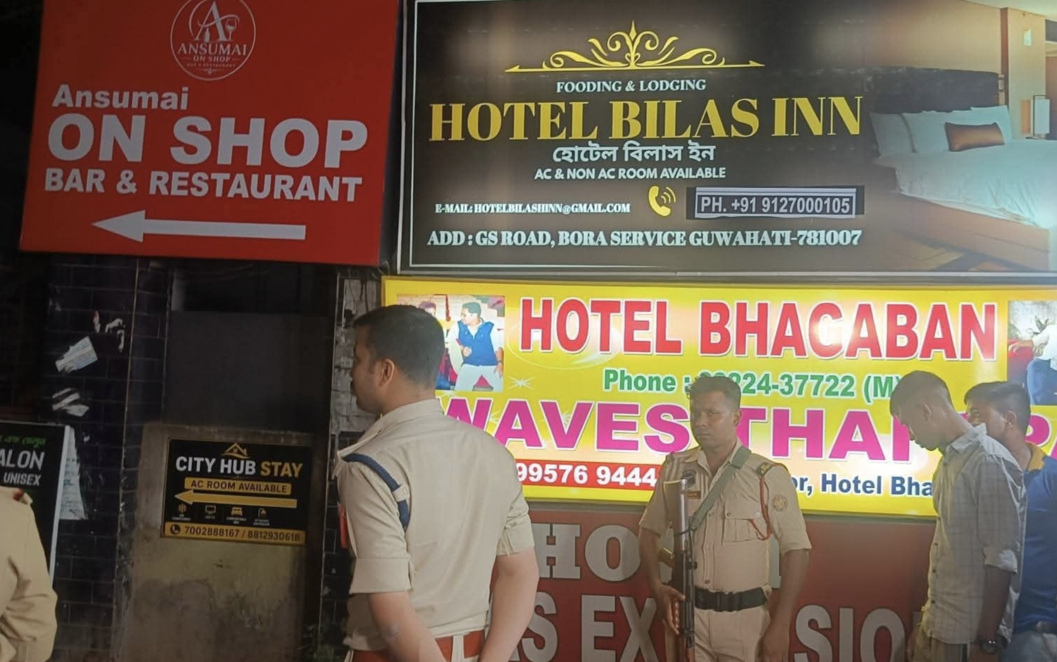 গুয়াহাটির হোটেল বিলাস ইনে ভয়াবহ গুলিচালনা, দুই মহিলা সহ নিহত ৫
